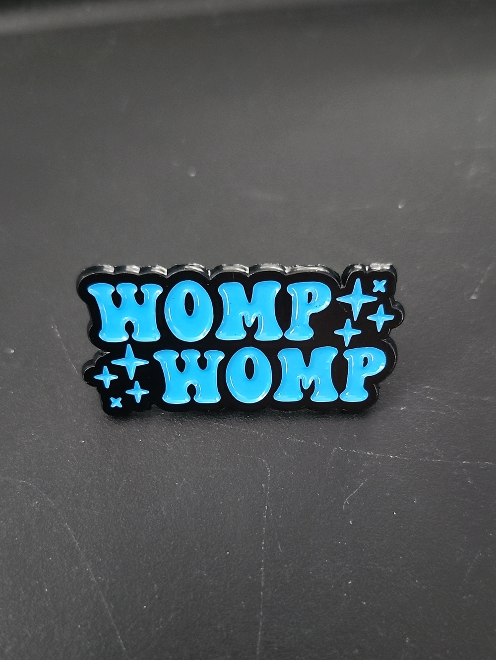Womp Womp Blue Enamel Pin - Novelty Enamel Pin